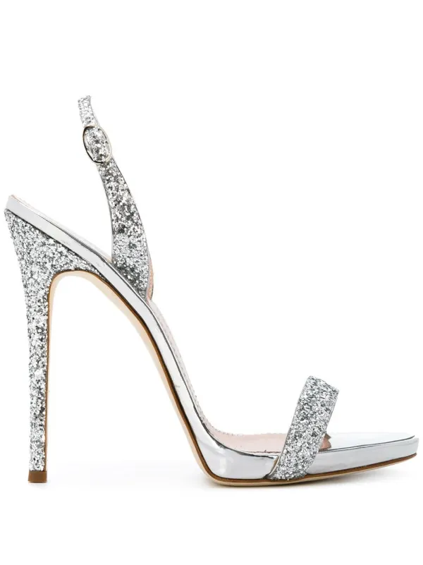 giuseppe zanotti glitter heels