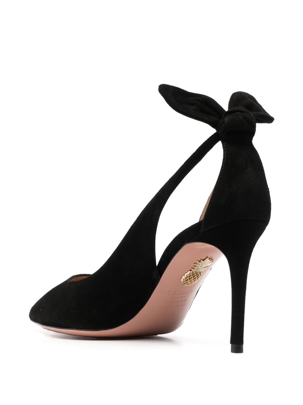 Aquazzura Bow Tie 85mm Pumps - Farfetch