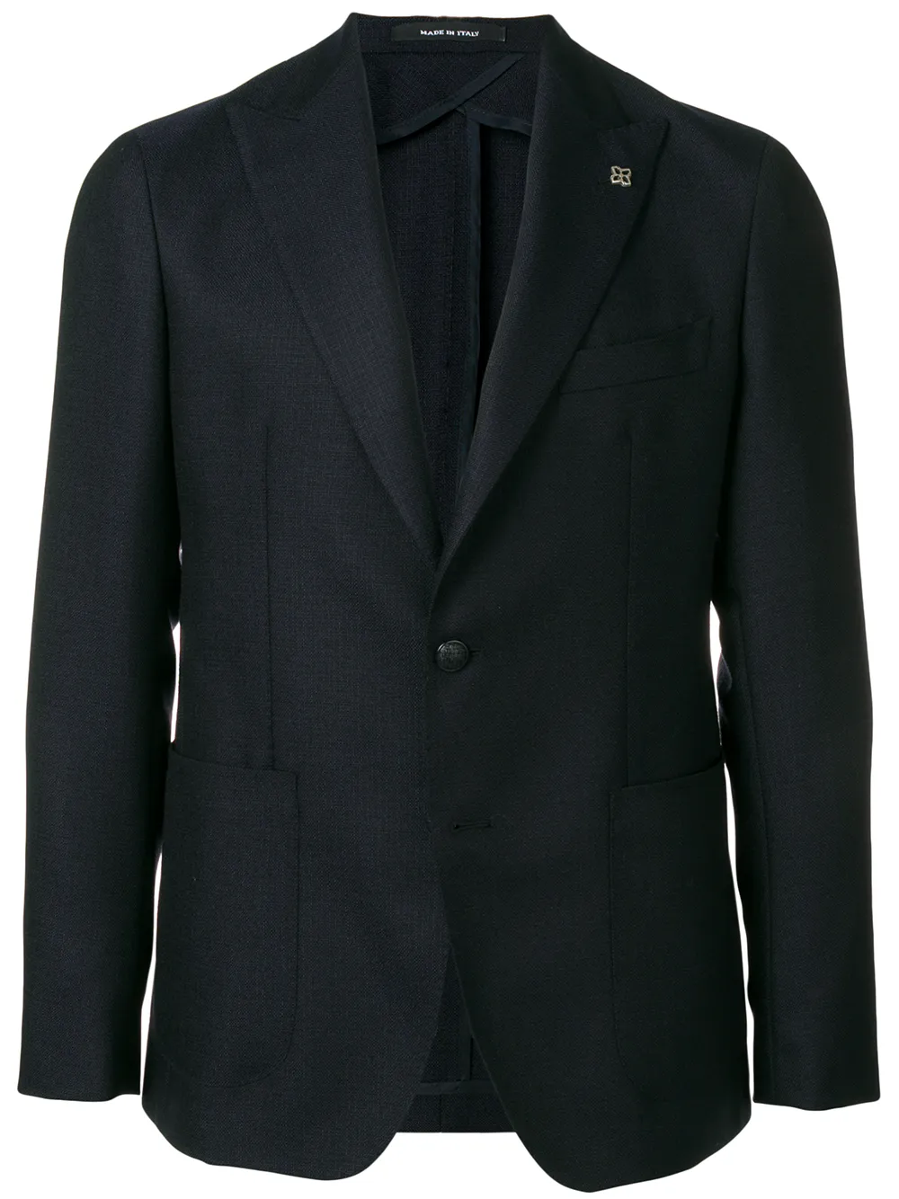 

Tagliatore peaked lapel blazer - Azul