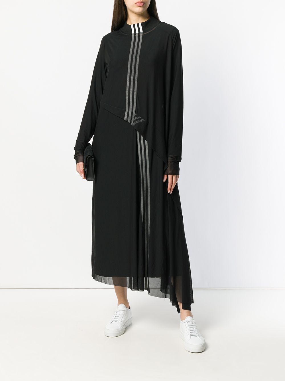 фото Y-3 striped midi dress