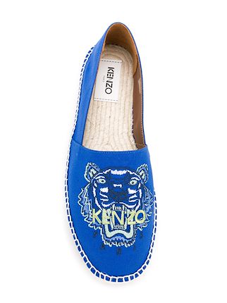 tiger embroidered espadrilles展示图