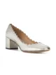 Image 2 of Chloé Lauren block heel pumps