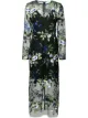 Image 1 of DVF Diane von Furstenberg sheer floral dress