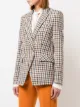 Veronica Beard double breasted plaid jacket