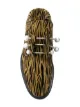 Coliac Fergy striped print mules