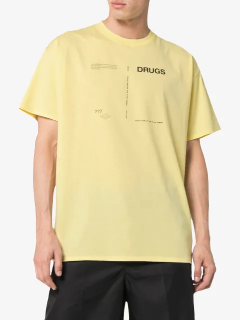 raf simons drugs sweatshirt