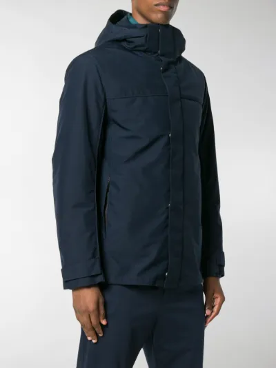 Prada shell field jacket blue | MODES