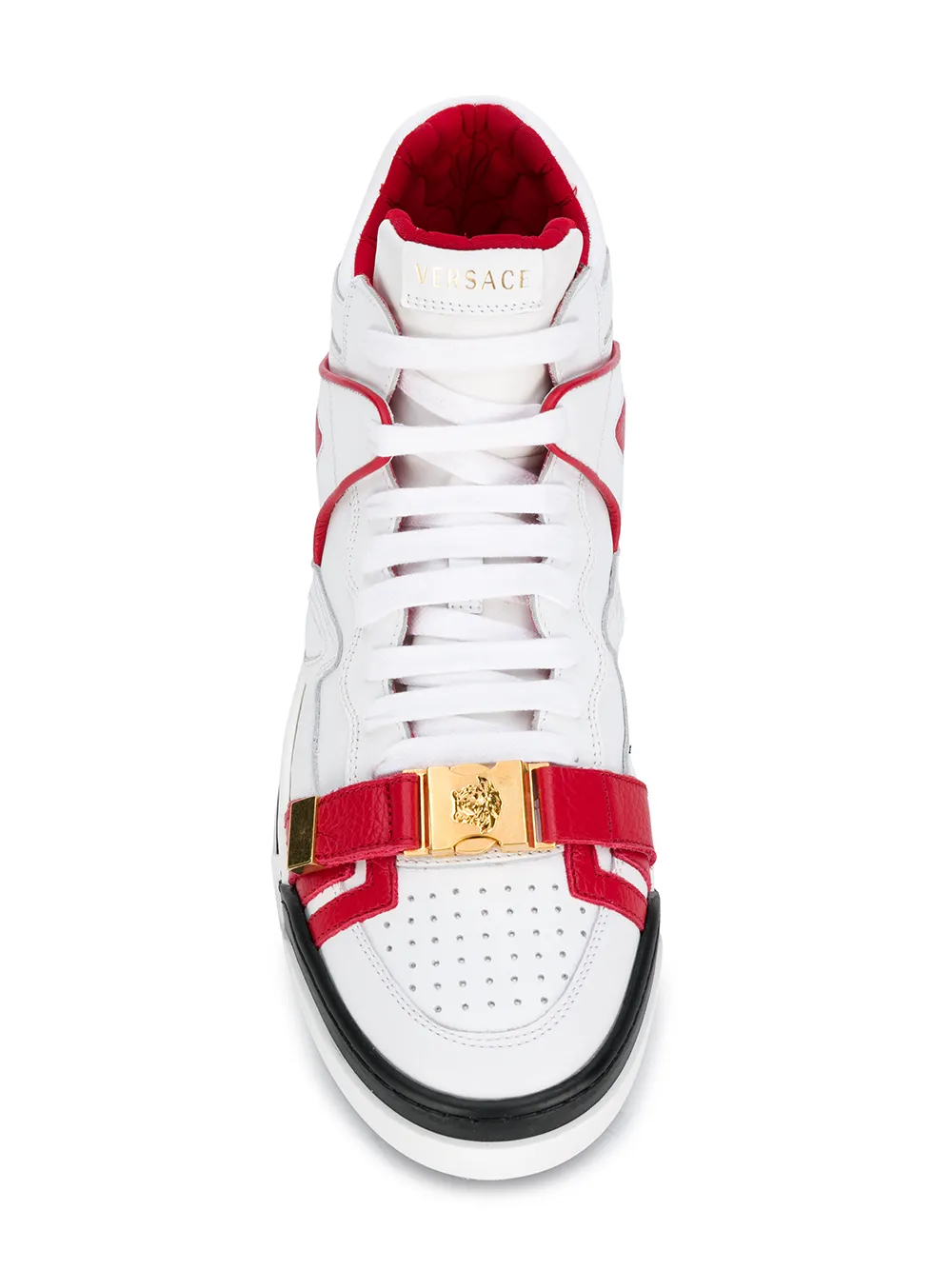Versace Medusa mid-top sneakers Wit