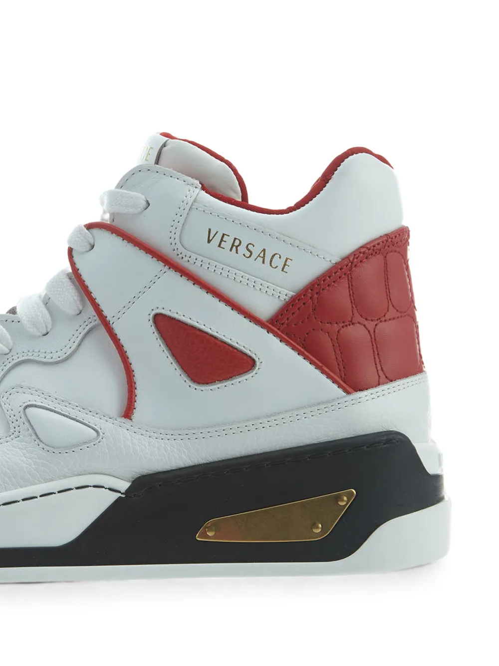 Versace Medusa mid-top sneakers Wit