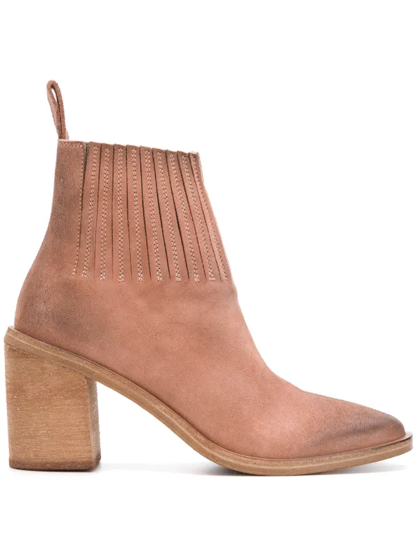 marsell distressed ankle boot