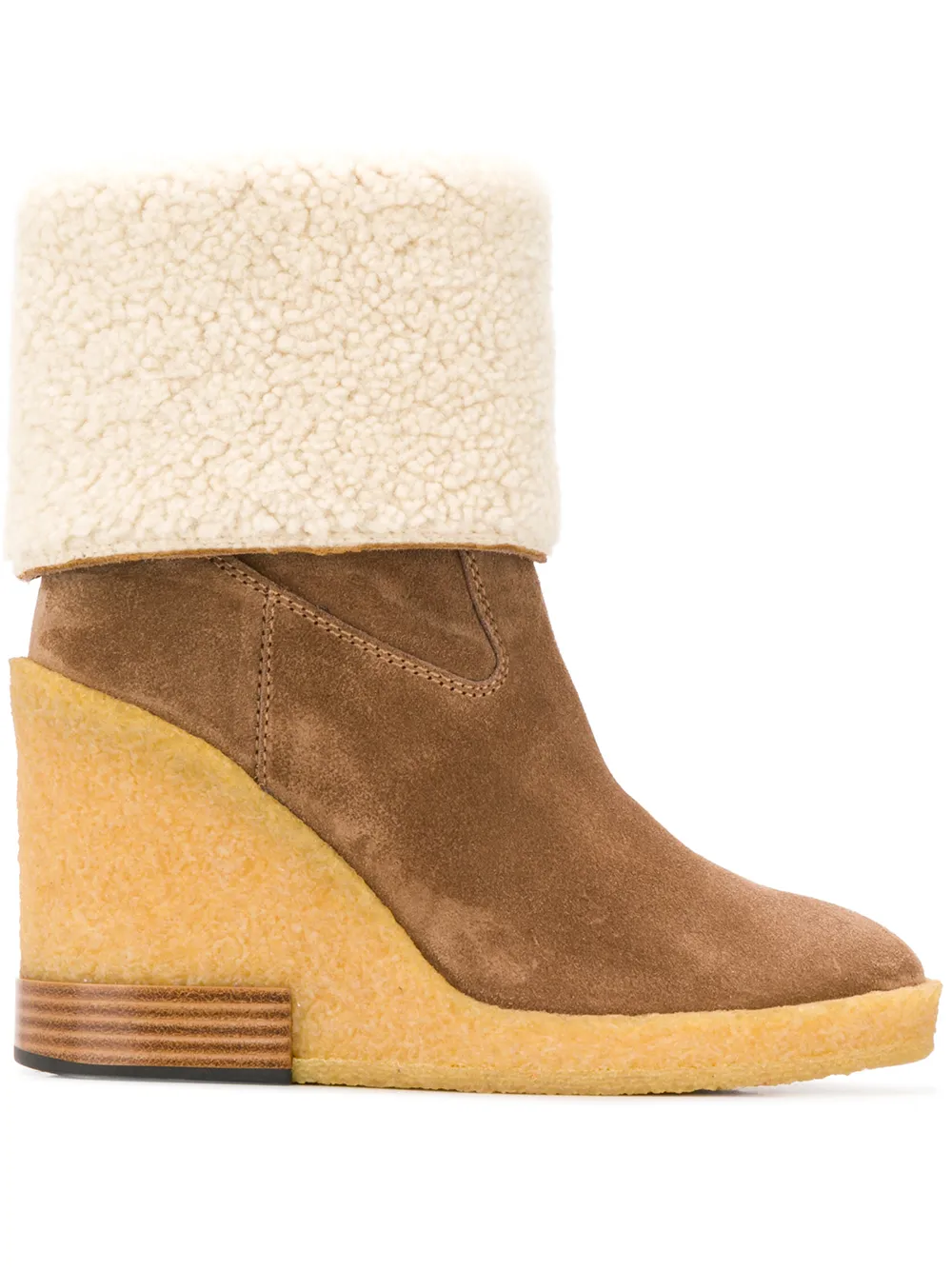 Tod's enkellaarzen met sleehak Bruin