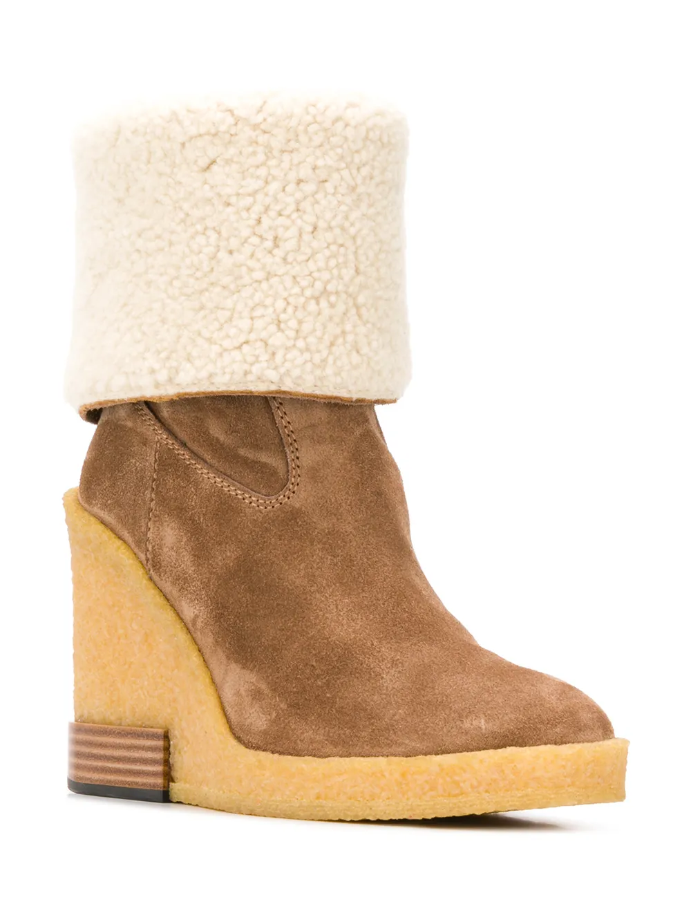 Tod's enkellaarzen met sleehak Bruin