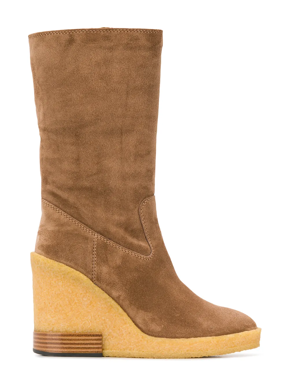 Tod's enkellaarzen met sleehak Bruin
