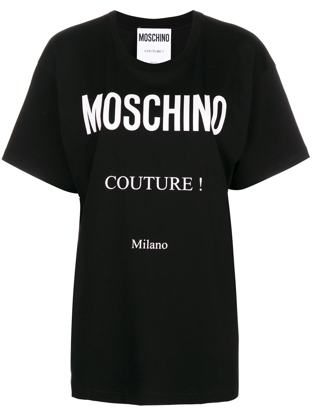 фото Moschino футболка с логотипом