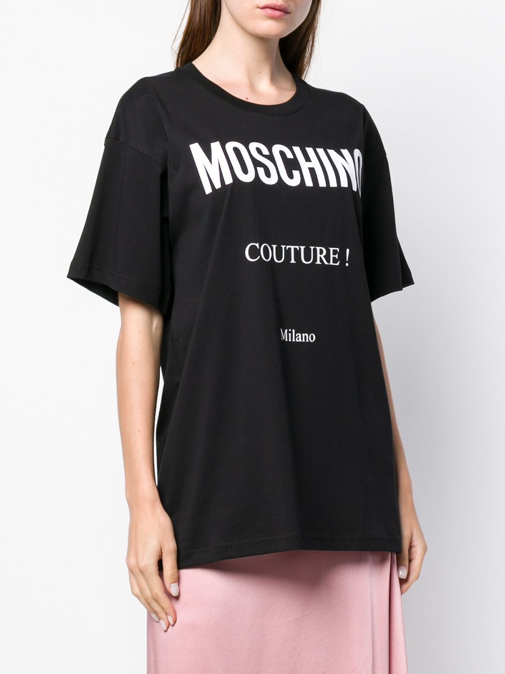 фото Moschino футболка с логотипом