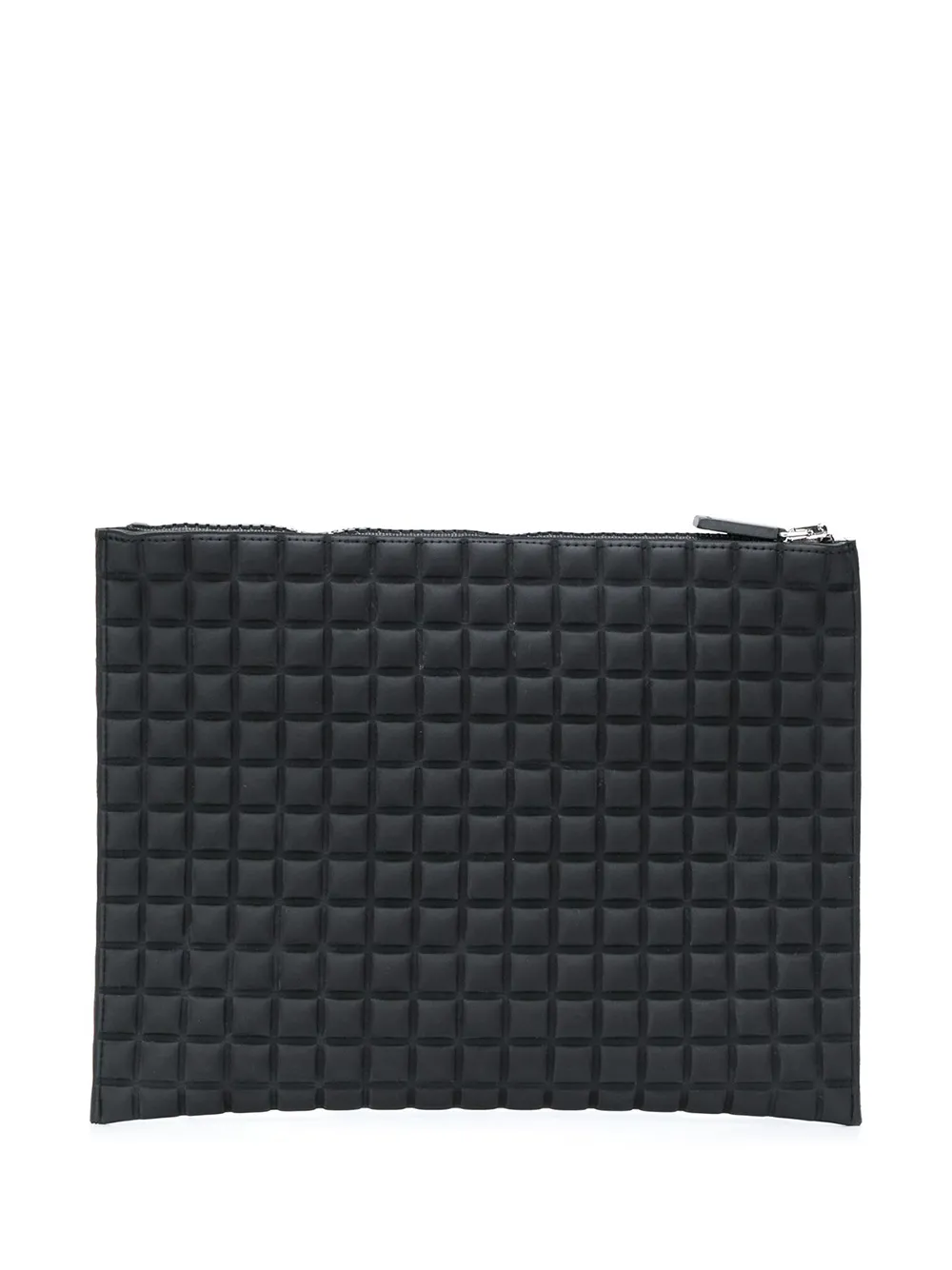 No Ka' Oi chocolate bar quilted clutch No Ka' Oi chocolate bar quilted clutch