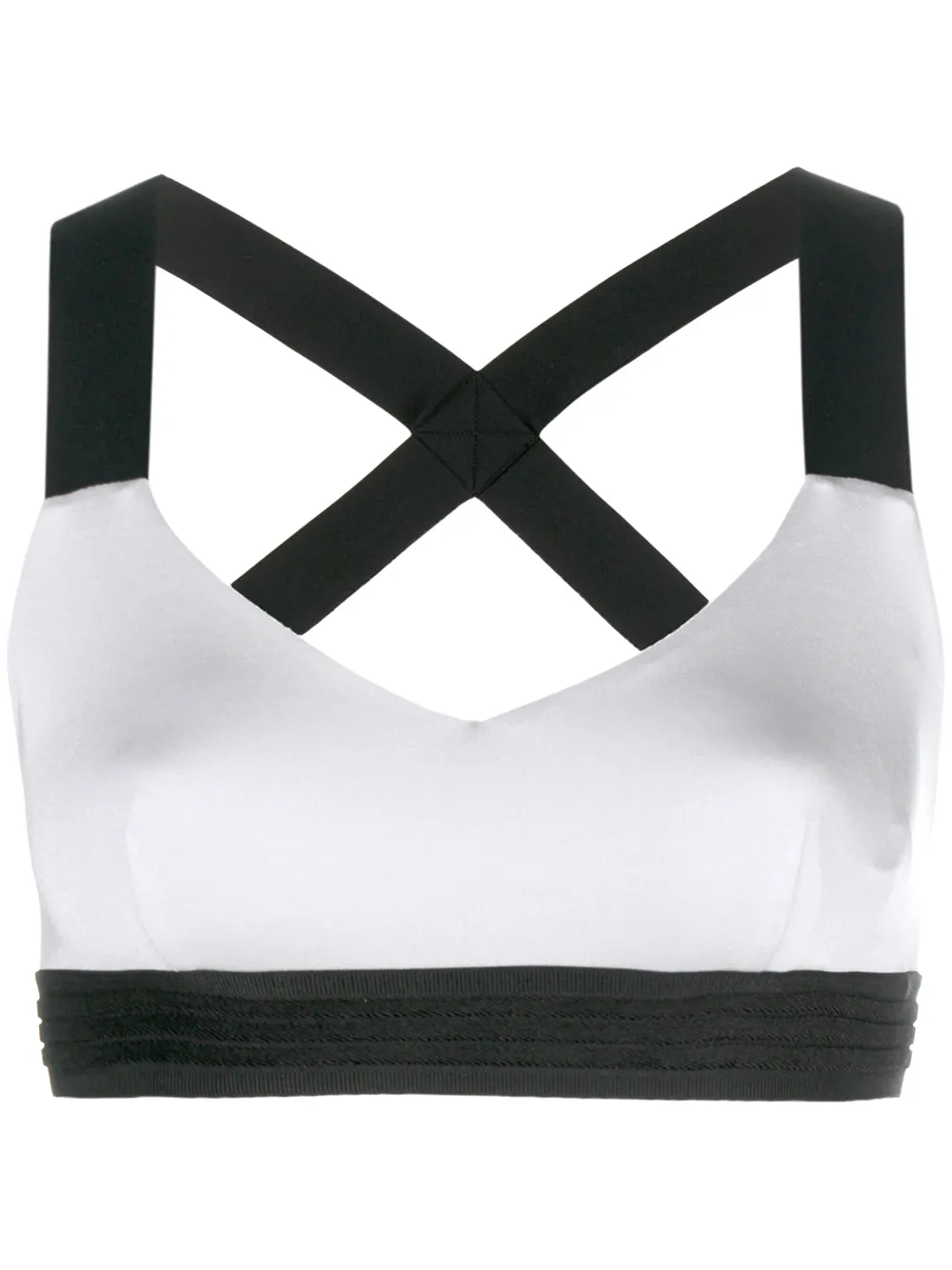 No Ka' Oi colour block cropped top No Ka' Oi colour block cropped top