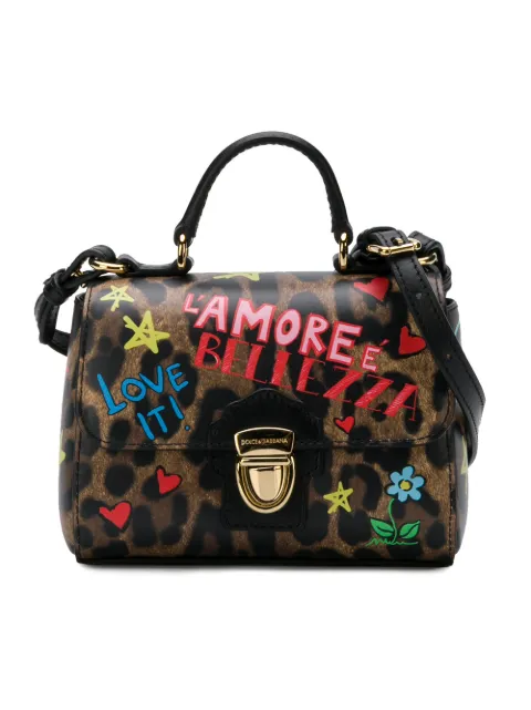 Dolce Gabbana Kids Printed Leather Handbag 751 Online Dolce Gabbana Kids Printed Leather Handbag