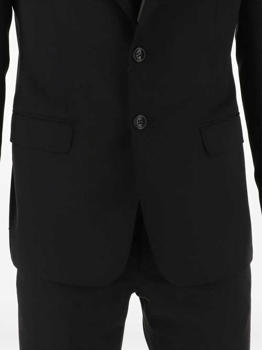  Giorgio Armani Zweiteiliger Anzug   Schwarz 