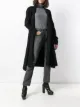 الصورة 2 من Rick Owens اندلعت معطف مزدوجة الصدر