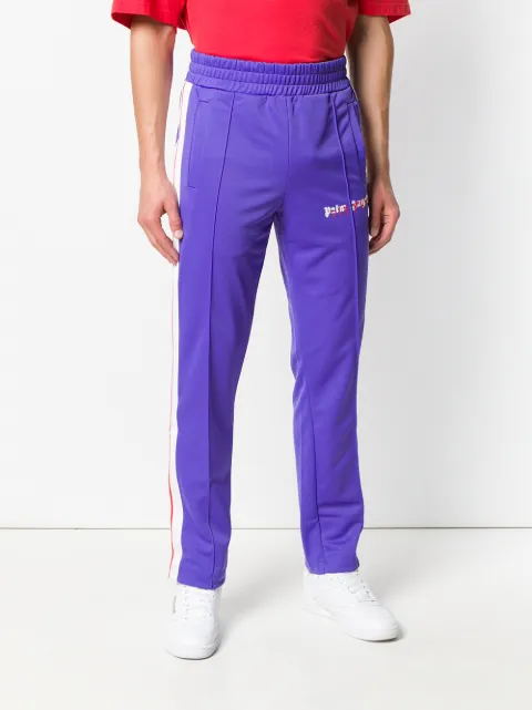 Shop Palm Angels X Playboi Carti Die Punk Track Pants In Purple