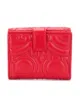 Image 2 of Salvatore Ferragamo Gancini quilted compact wallet