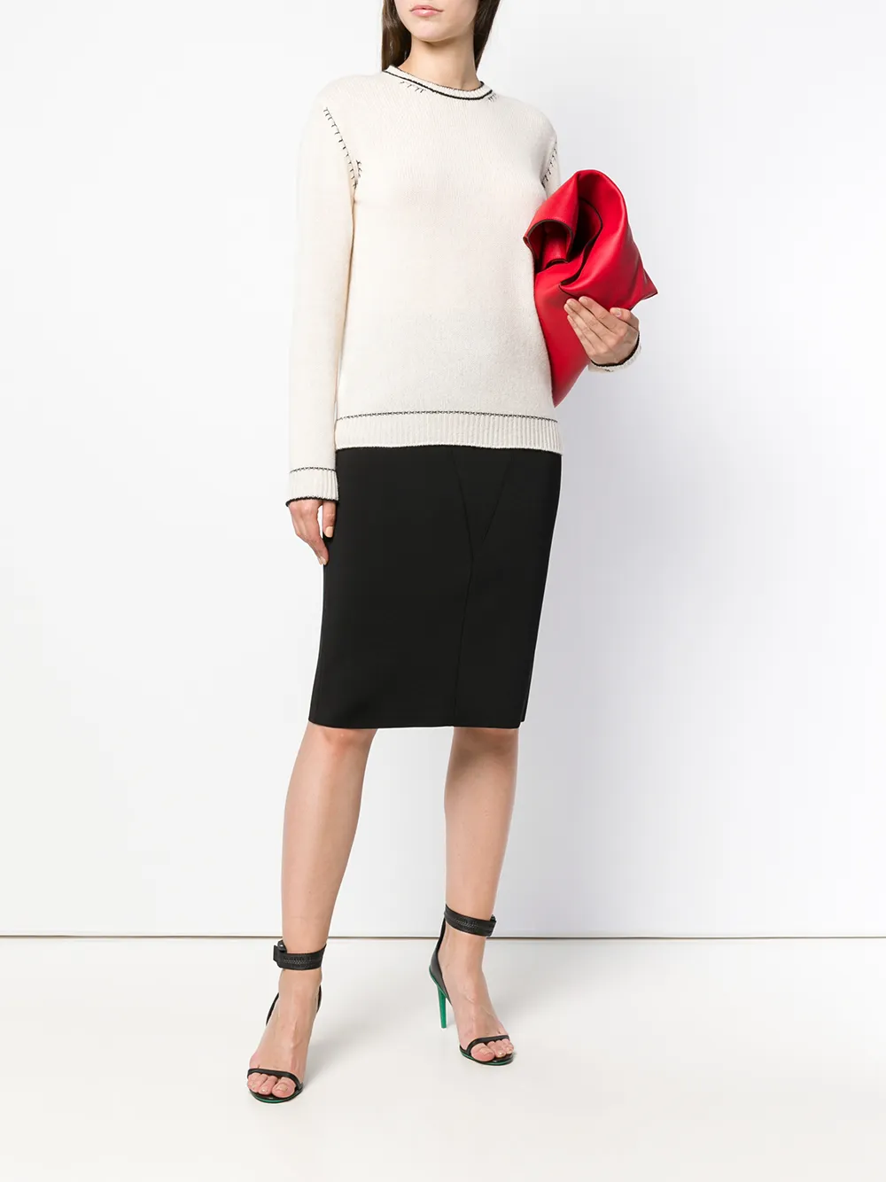 Givenchy perfect aansluitende rok - Zwart
