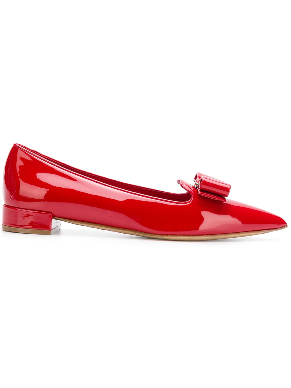 Salvatore Ferragamo Vara Pointed Toe Flats - Tendenza classica, vale la pena avere Salvatore Ferragamo Vara Pointed Toe Flats - Tendenza classica, vale la pena avere