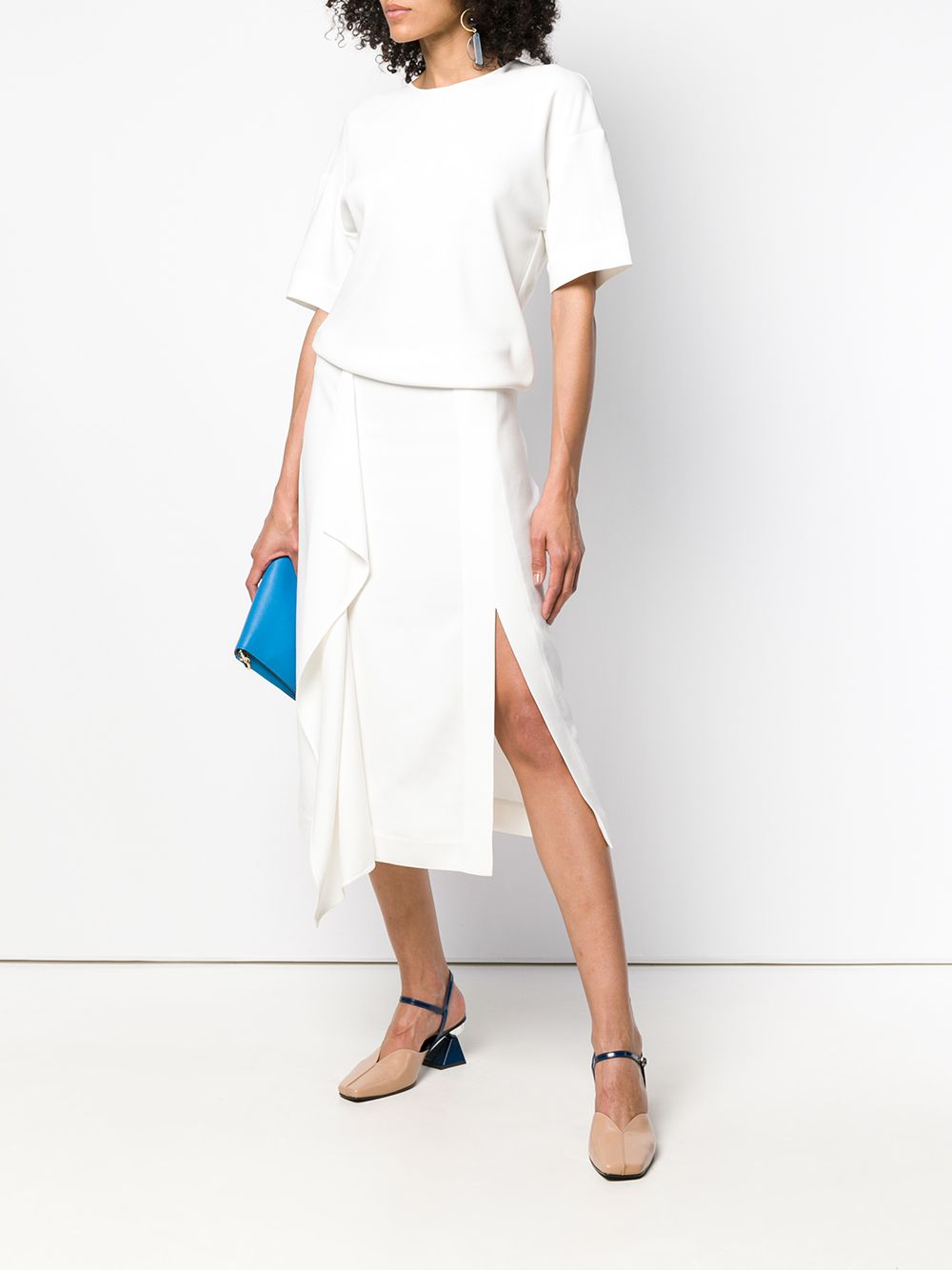 фото Cédric Charlier draped dress