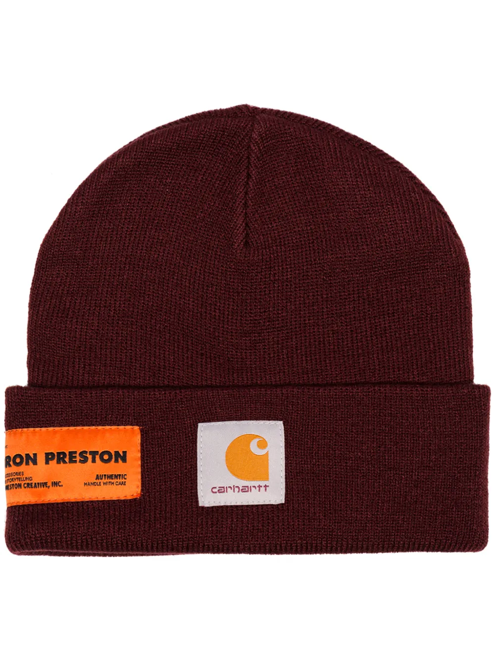 Heron Preston Berretto con logo Heron Preston X carhartt - Rosso