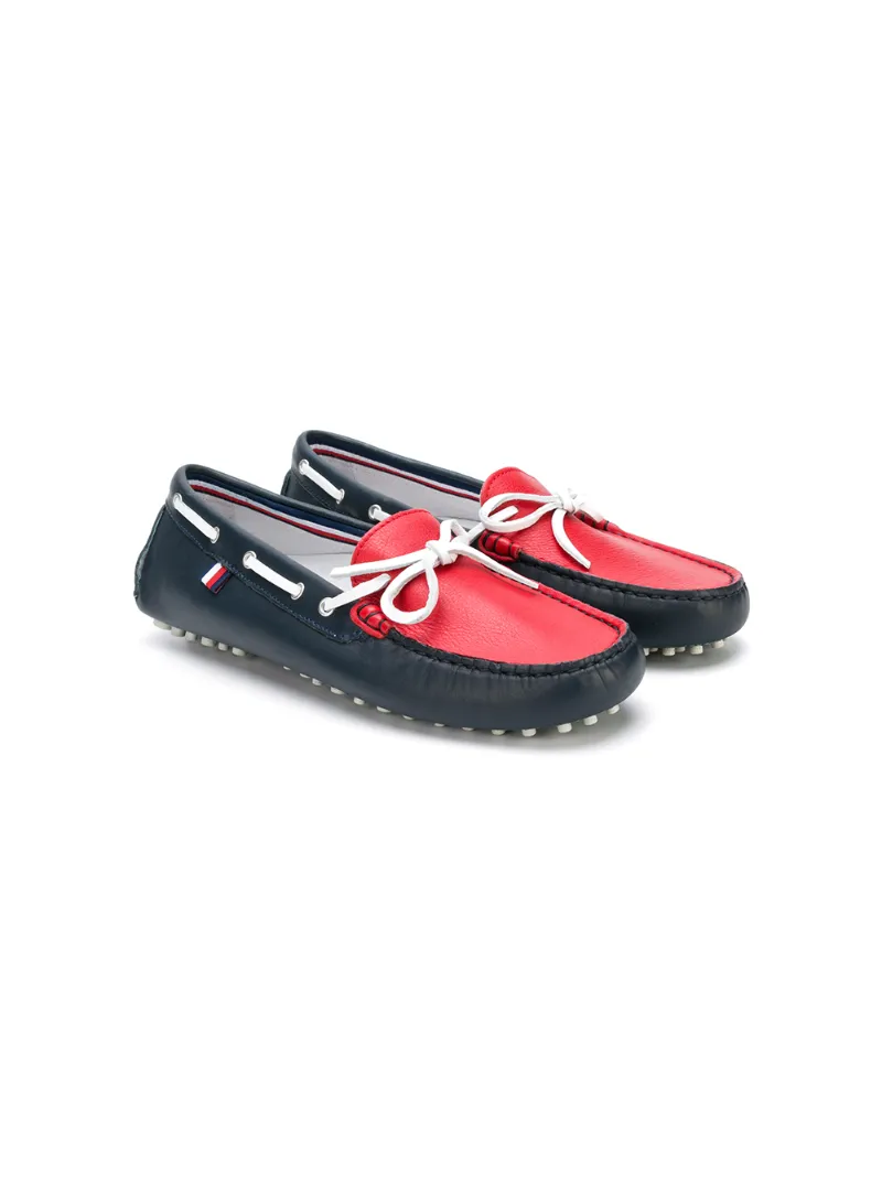 Tommy Hilfiger Junior мокасины в двух тонах