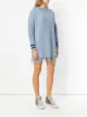Pinko Kleid mit ausgefranstem Saum