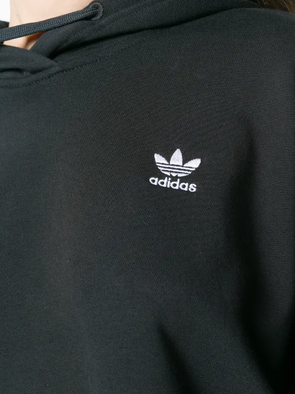 adidas styling complements cropped hoodie