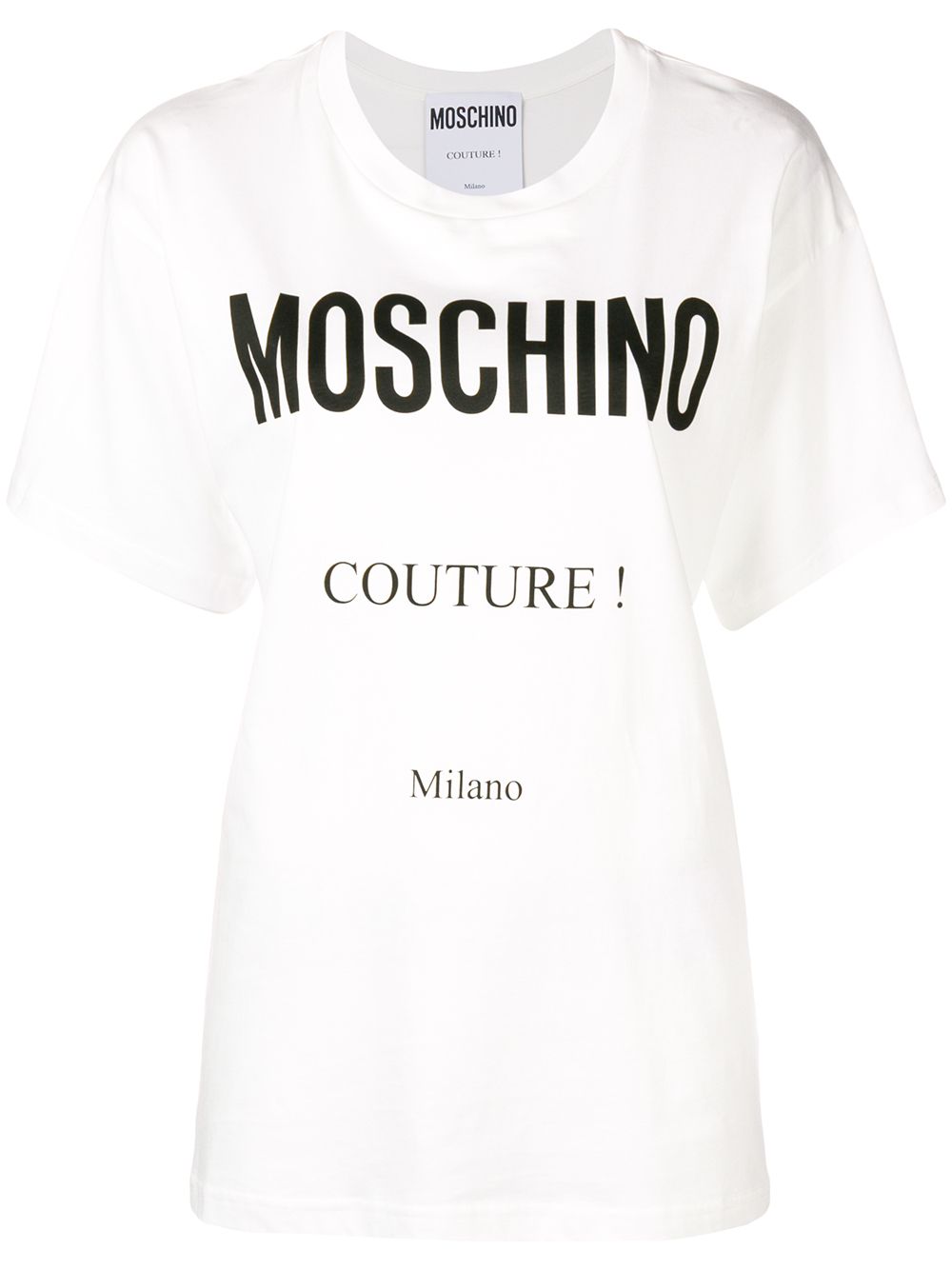 Moschino Printed Logo T-shirt - Farfetch
