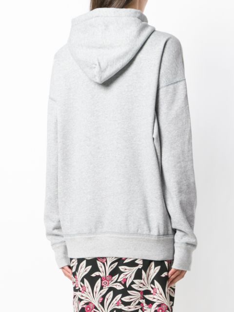 Shop Isabel Marant Étoile Mansel Hoodie In Grey