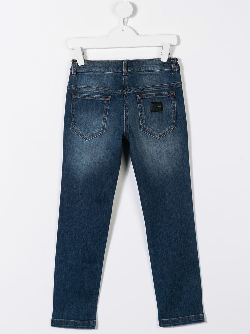 Dolce & Gabbana Kids slim-fit jeans - Blauw