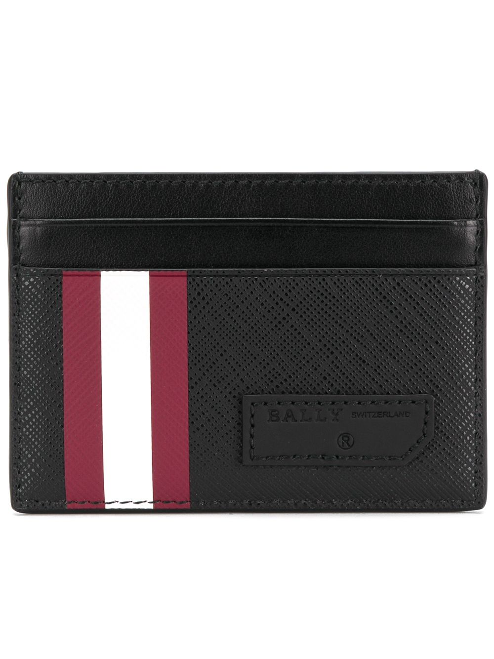 Bally stripe detail cardholder