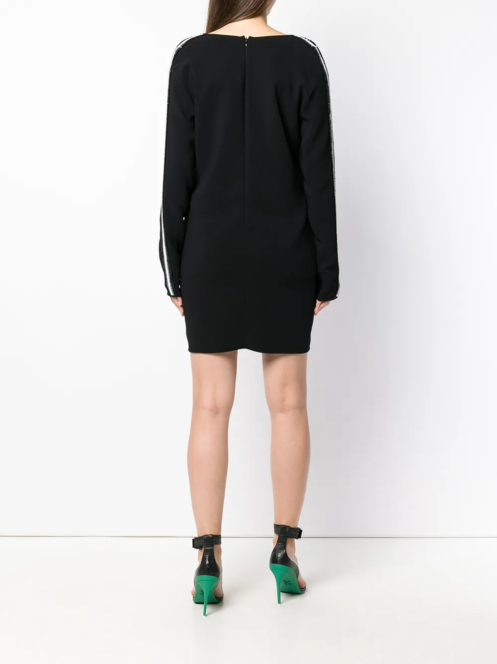 DSQUARED2 cocktailjurk met lovertjes Zwart