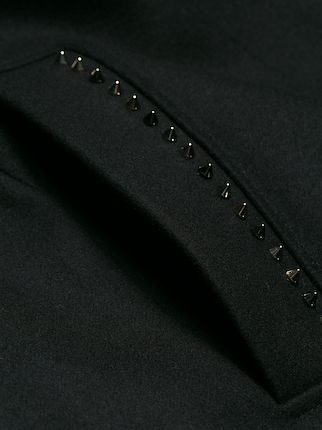 studded single breasted coat展示图