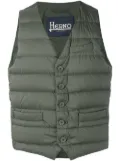 Herno padded fitted gilet - Green