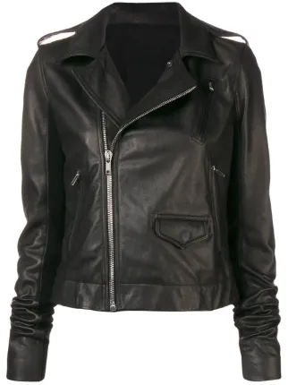 rick owens classic biker jacket