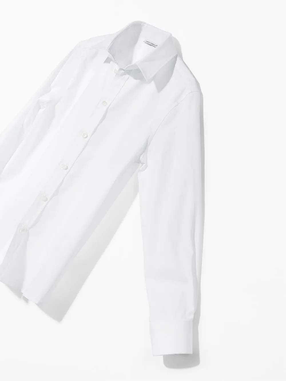 Shop Dolce & Gabbana Classic Plain Shirt In White