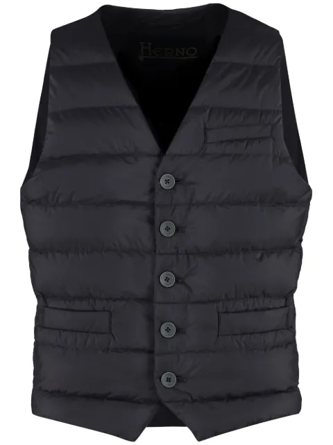 Herno zipped gilet jacket