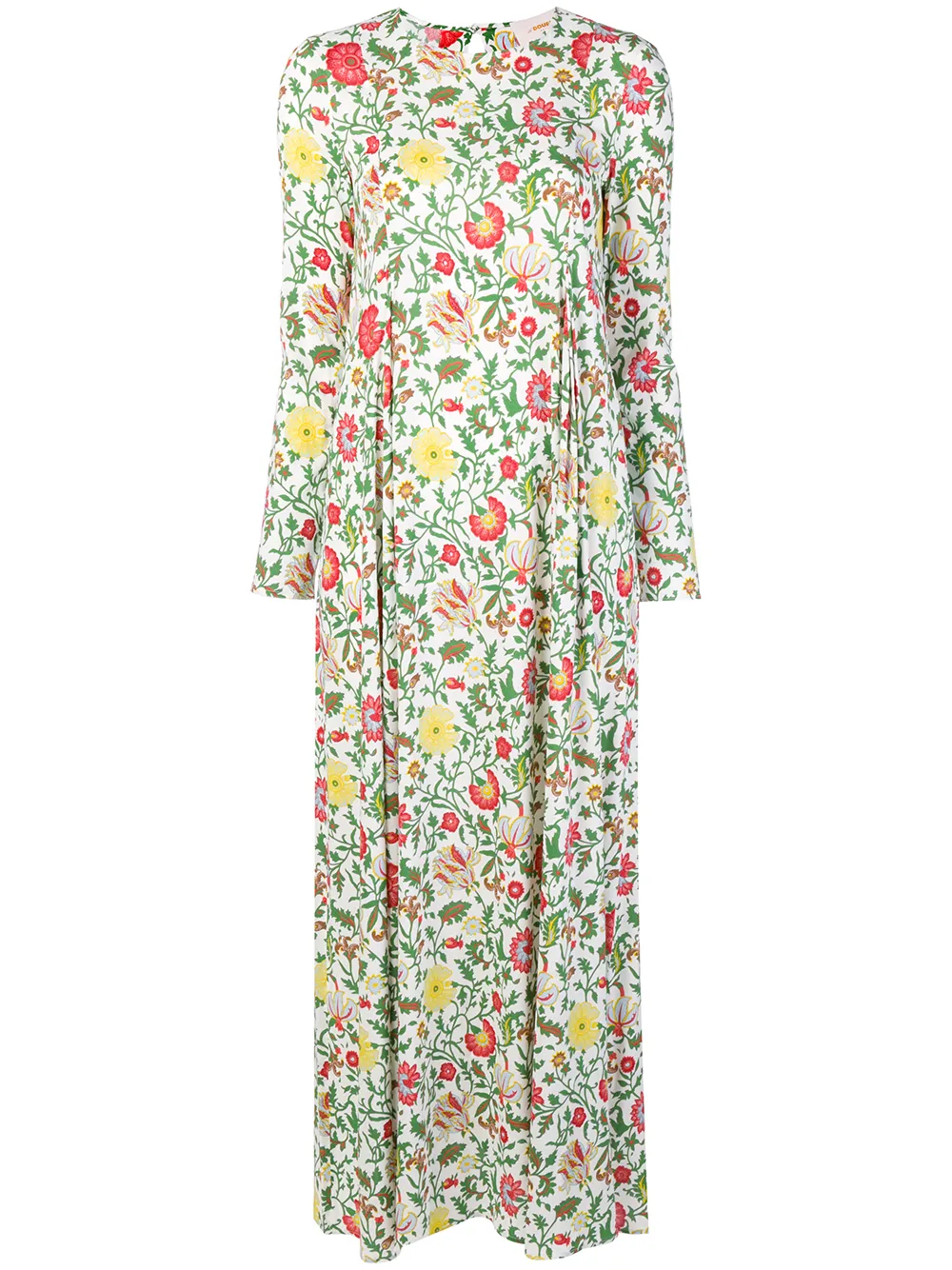 flower print maxi dress