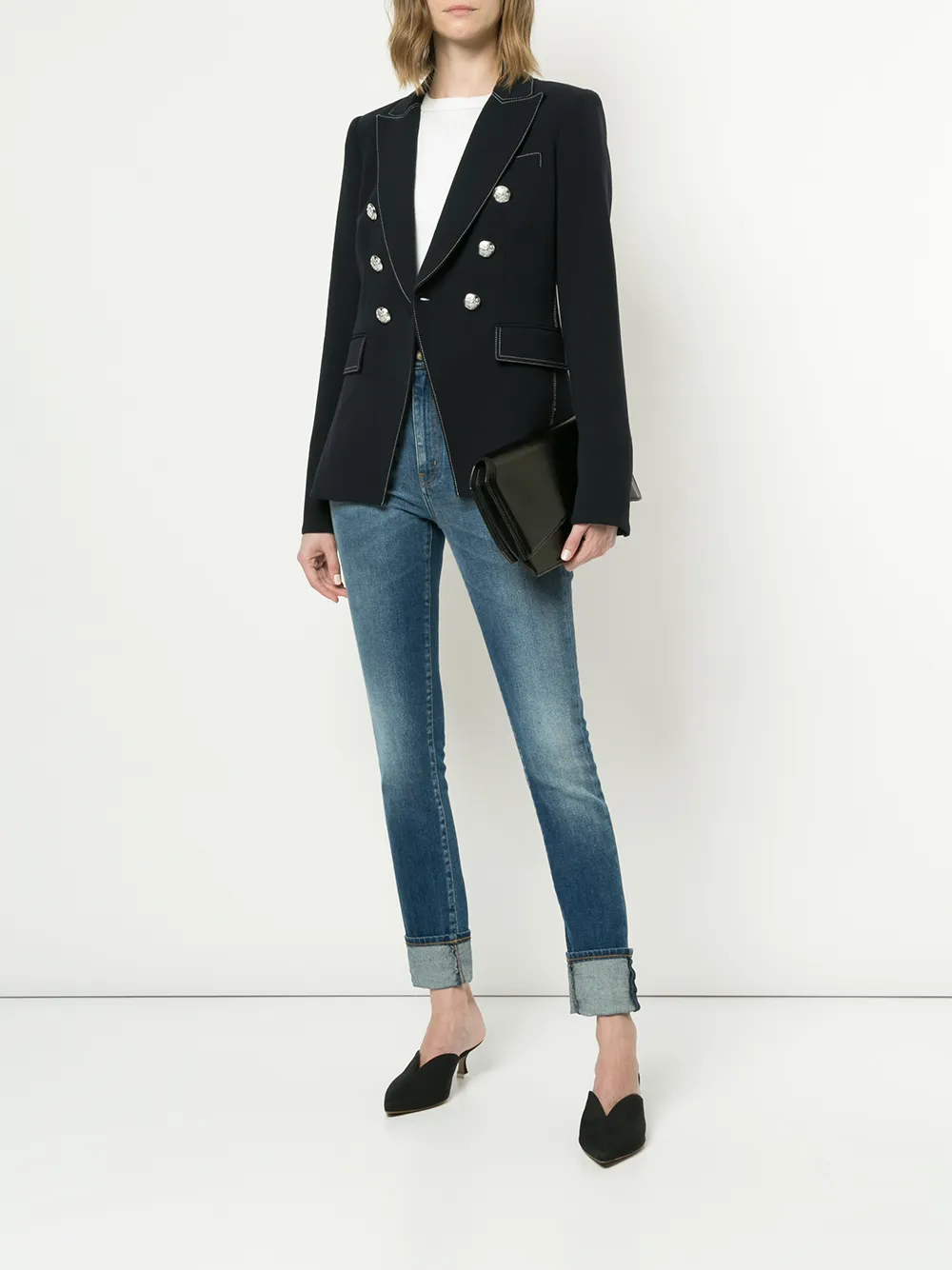 veronica beard miller jacket black