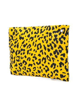 leopard print clutch bag展示图