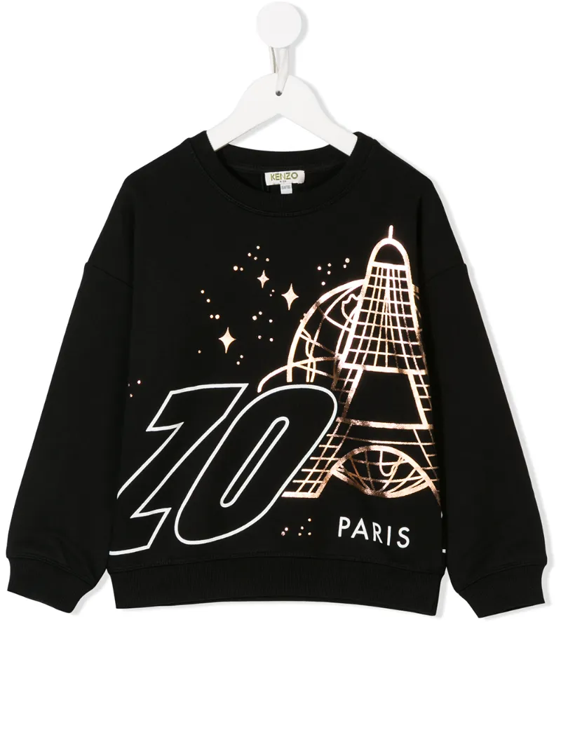 Kenzo Kids толстовка Paris Space