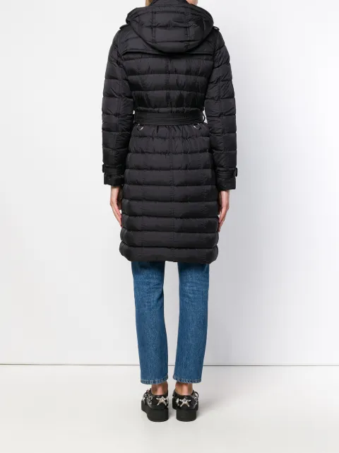 burberry double breasted puffer coat