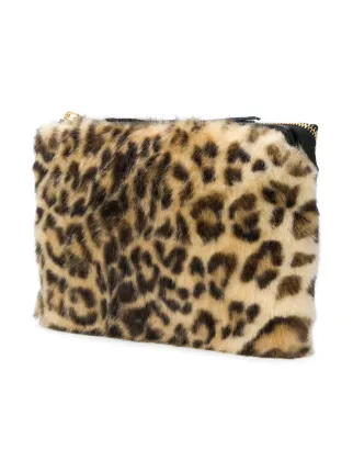 Nº21 Leopard Print Clutch Bag Farfetch Nº21 Leopard Print Clutch Bag