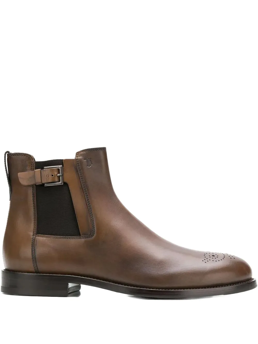 Tod's buckle-detail chelsea boots Brown